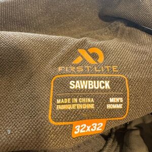 First Lite Sawbuck Men’s Brush Pant